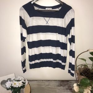 H&M Stripped Navy Longsleeve